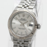 Rolex Lady Datejust Ref 279174 Steel 18K Bezel Silver Dial Rolex Lady Datejust Ref 279174 Steel 18K Bezel Silver Dial